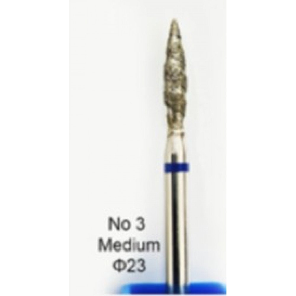 37472-1000x1000-1 Nm Διαμαντόφρεζα Flame Tornado 003 Μπλε Medium Φ23 - Image 1