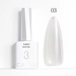 Canni Ημιμόνιμο Βερνίκι Νυχιών Color Rubber Base Gel 03 ,9ml