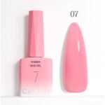 Canni Ημιμόνιμο Βερνίκι Νυχιών Color Rubber Base Gel 07 , 9ml
