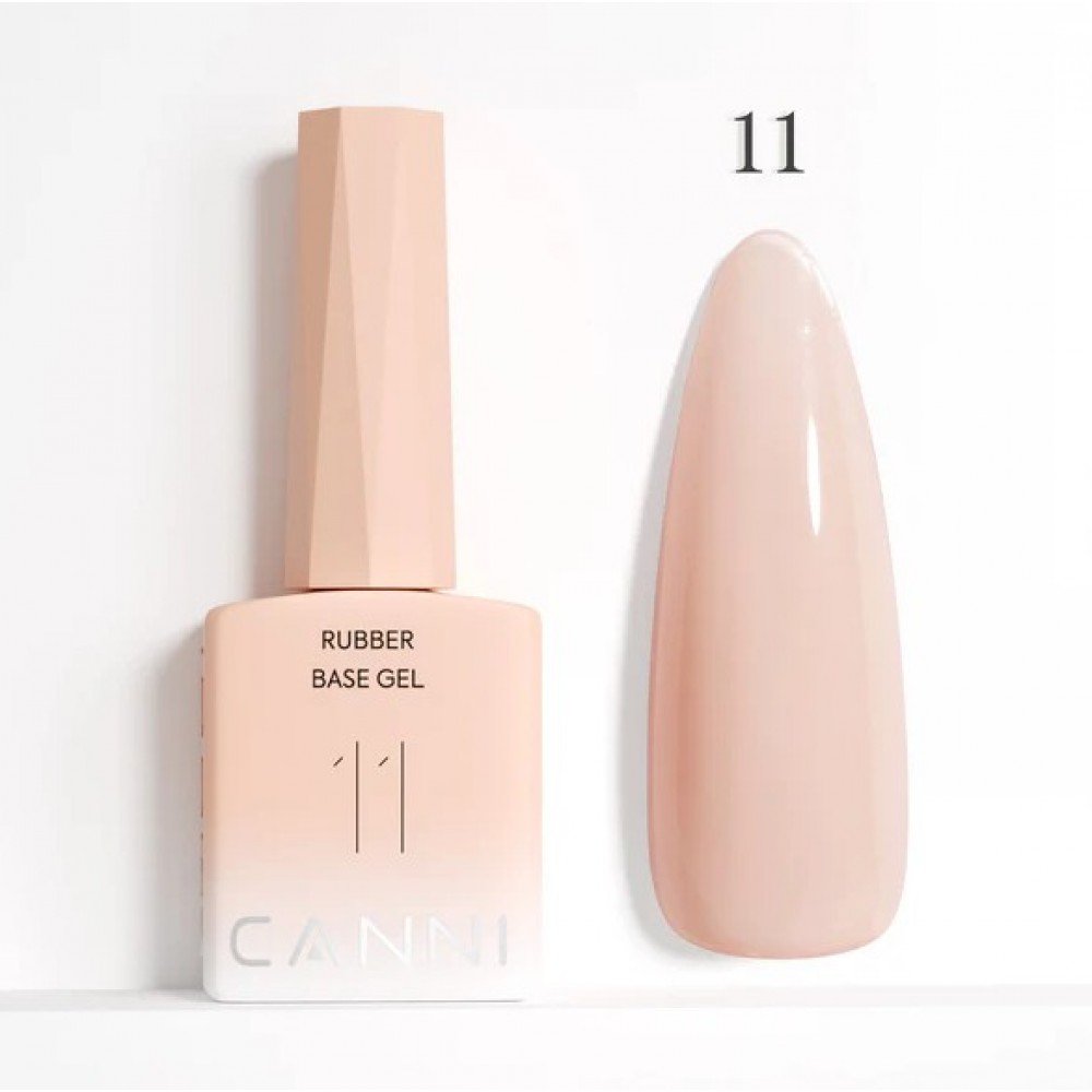 37612-1000x1000-1 Canni Ημιμόνιμο Βερνίκι Νυχιών Color Rubber Base Gel 11 , 9ml - Image 1