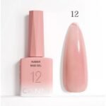 Canni Ημιμόνιμο Βερνίκι Νυχιών Color Rubber Base Gel 12 , 9ml