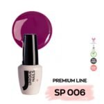 Unique Nails Ημιμόνιμο Βερνίκι Νυχιών Lam Purple Sp006, 15Ml