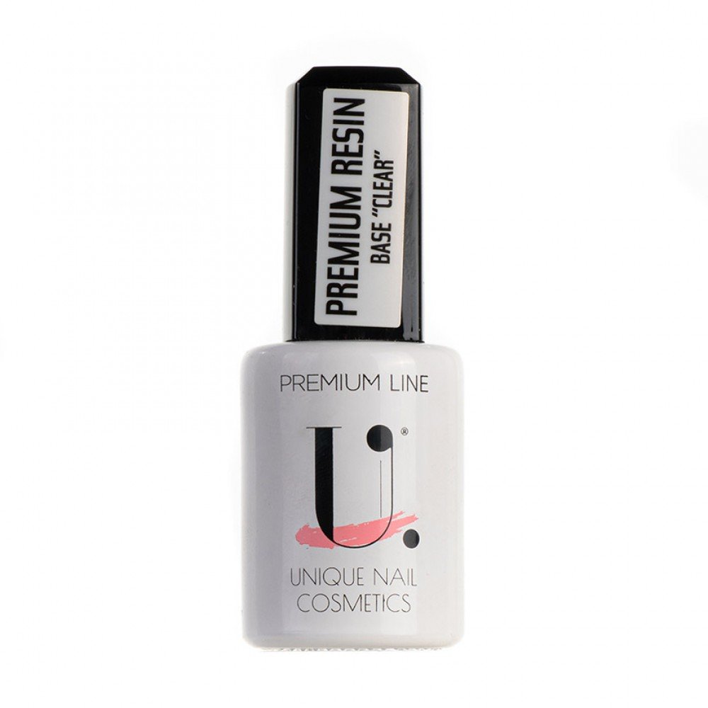 37819-1000x1000-1 Unique Nails Rubber Base Premium Resin Clear, 15Ml - Image 1