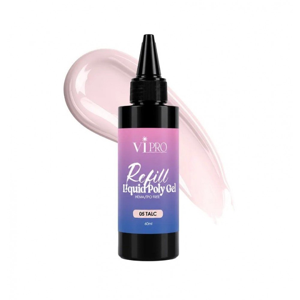 37886-1000x1000-1 Beauty Vi Refill Liquid Poly Gel 05 Talc , 60Ml Hema Free - Image 1