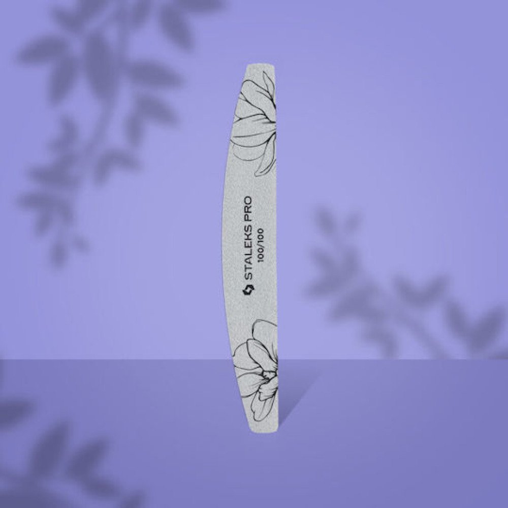 37896-1000x1000-1 St Staleks Pro Λίμα Halfmoon 100/100 Grit 1τεμ - Image 1