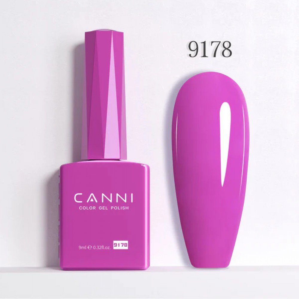 37923-1000x1000-1 Canni Ημιμόνιμο Βερνίκι Νυχιών 9178 Hema Free , 9ml - Image 1