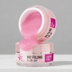 J.K No Filing Builder Gel Cotton  Pink 15ml