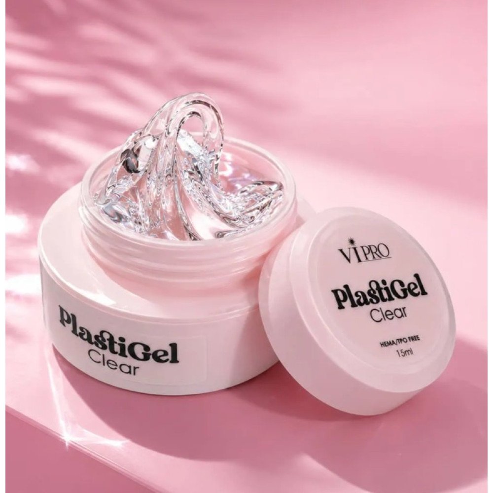 38233-1000x1000-2 Beauty Vi Builder Gel Plasti-Gel Clear, 15ml Hema Free - Image 1