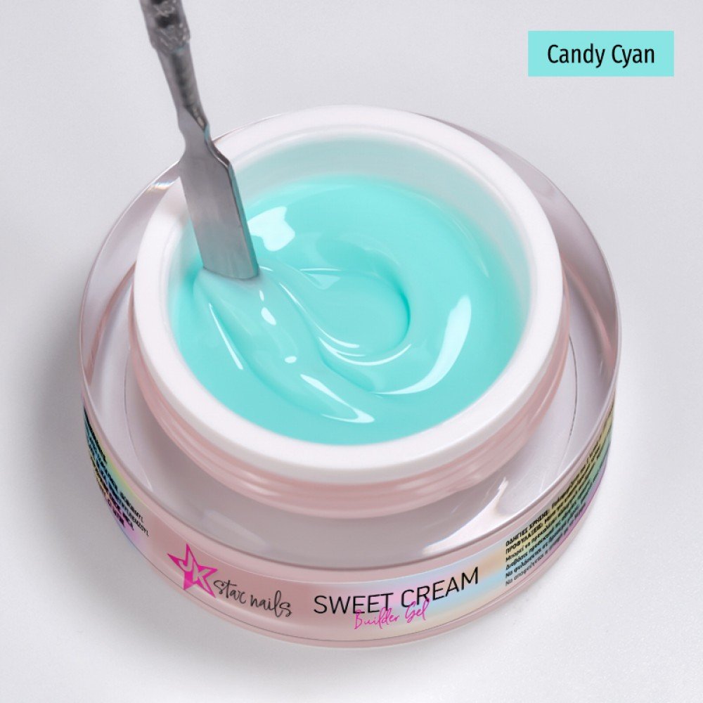 38245-1000x1000-1 J.K Sweet Cream Builder Gel Candy Cyan 15ml - Image 1