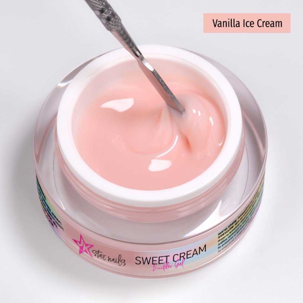 38253-1000x1000-1 J.K Sweet Cream Builder Gel Vanilla Ice Cream 15ml - Image 1