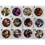 Nm Nail Art (Confetti + No) * 12 *