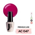Unique Nails Ημιμόνιμο Βερνίκι Νυχιών Light Magenta AC047, 13ml