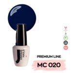Unique Nails Ημιμόνιμο Βερνίκι Νυχιών Midnight Blue Mc020, 15Ml