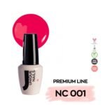 Unique Nails Ημιμόνιμο Βερνίκι Νυχιών Neon Strawberry NC001, 13ml