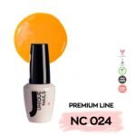 Unique Nails Ημιμόνιμο Βερνίκι Νυχιών Fluo Orange Nc024, 13Ml