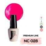 Unique Nails Ημιμόνιμο Βερνίκι Νυχιών Cerise Pink Nc028, 13Ml