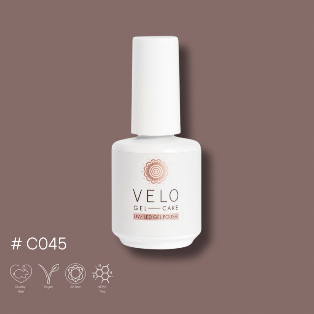 velo-13g-11-1000x1000-1 Velo Ημιμόνιμο Βερνίκι Νυχιών C045 Hema Free 13ml - Image 1