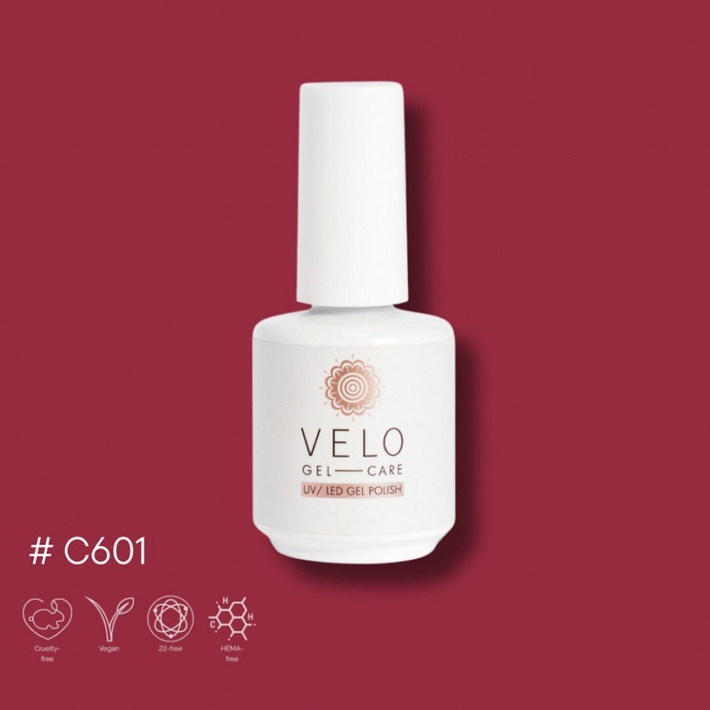 velo-13g-15-1000x1000-1 Velo Ημιμόνιμο Βερνίκι Νυχιών C601 Hema Free 13ml - Image 1
