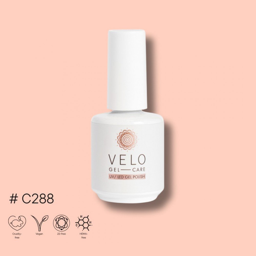 velo-13g-8-1000x1000-2 Velo Ημιμόνιμο Βερνίκι Νυχιών C288 Hema Free 13ml - Image 1